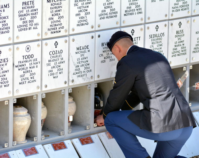 Unclaimed remains burial
